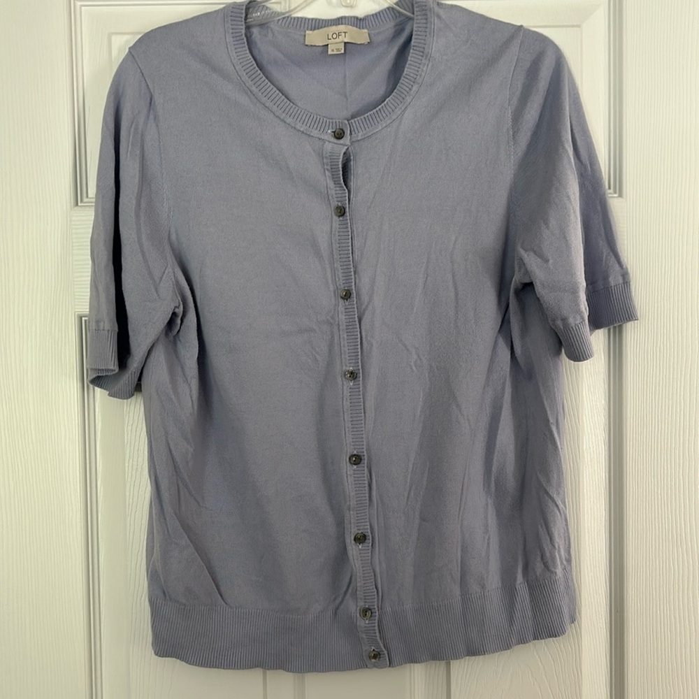 Loft Short Sleeve Sweater